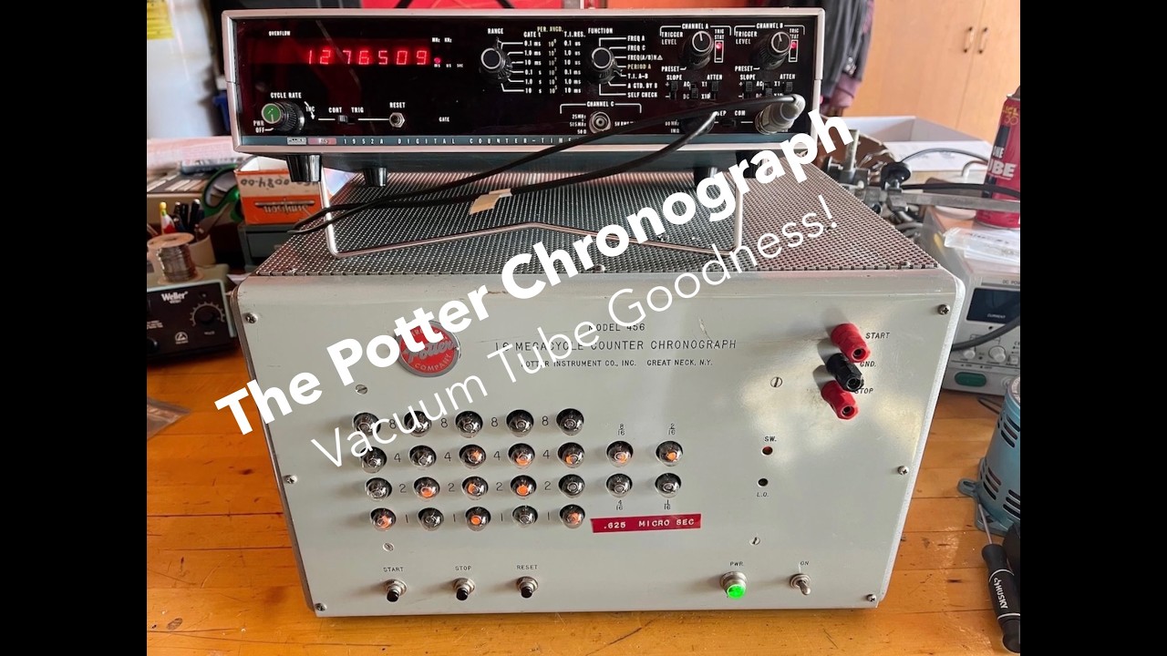 The Potter Chronograph Model 456 - A Vacuum Tube Based Digital Counter