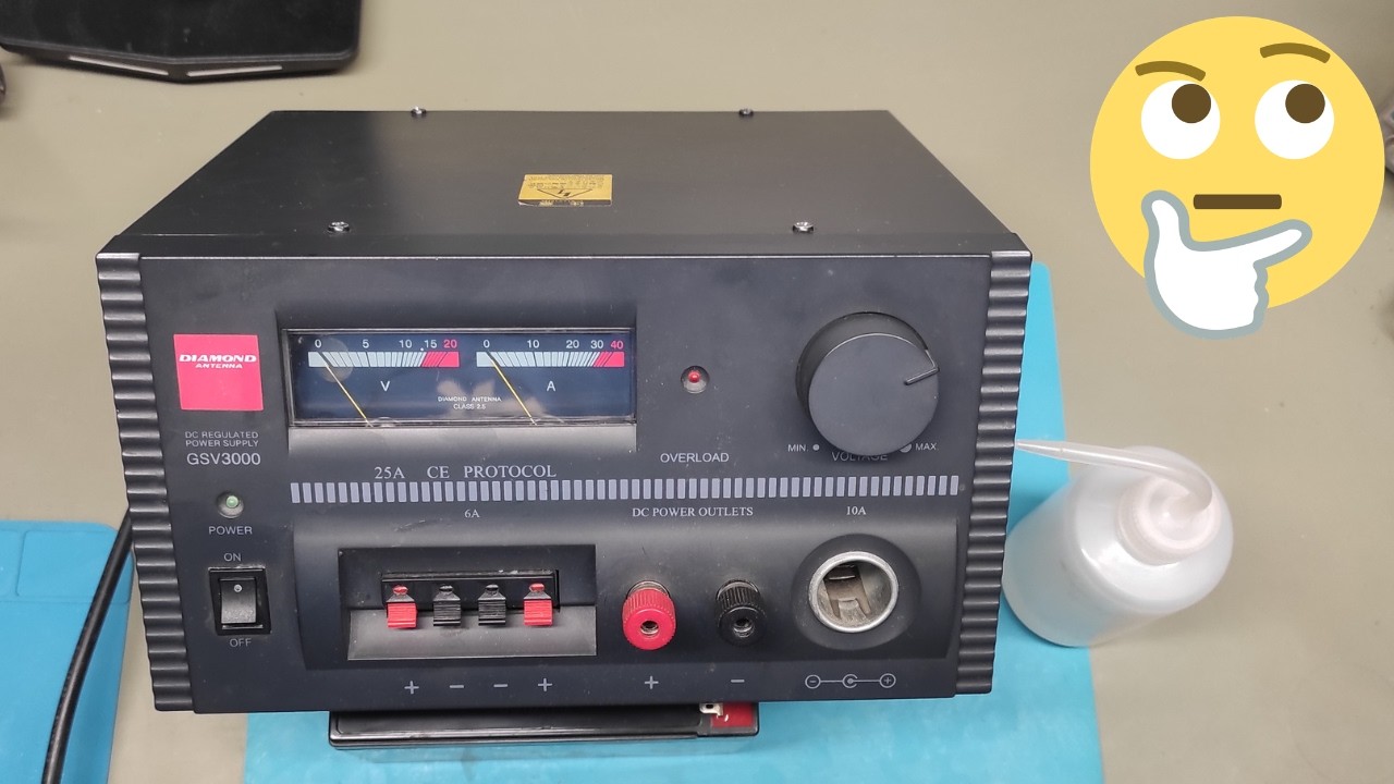 Zasilacz Diamond GSV3000 - Naprawa.