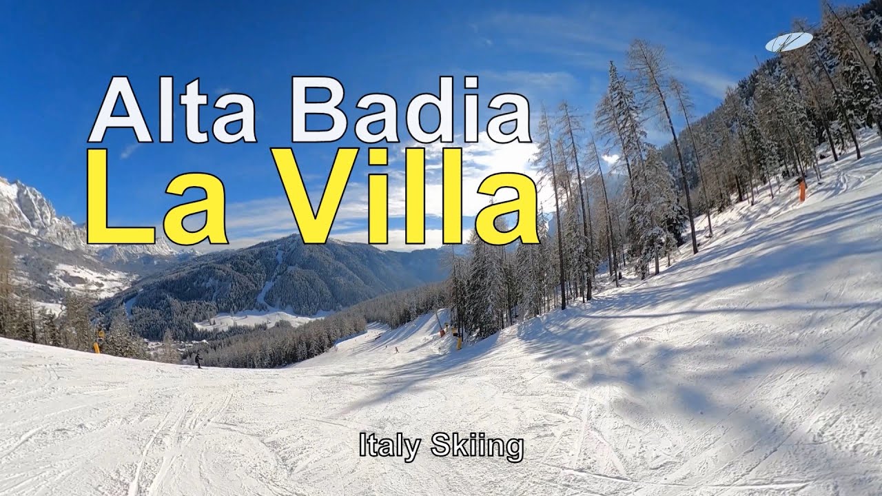 Italy skiing Alta Badia La Villa #skiing #italy #travel
