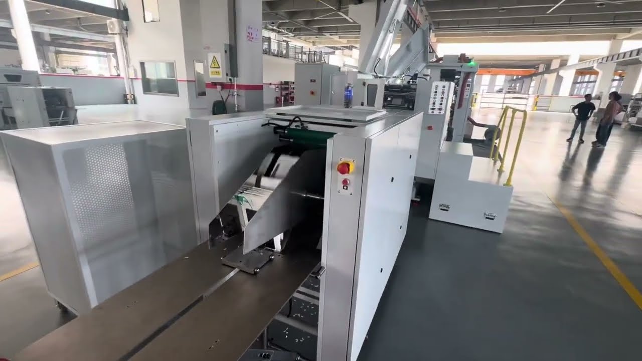SOS paper bag machine with printing