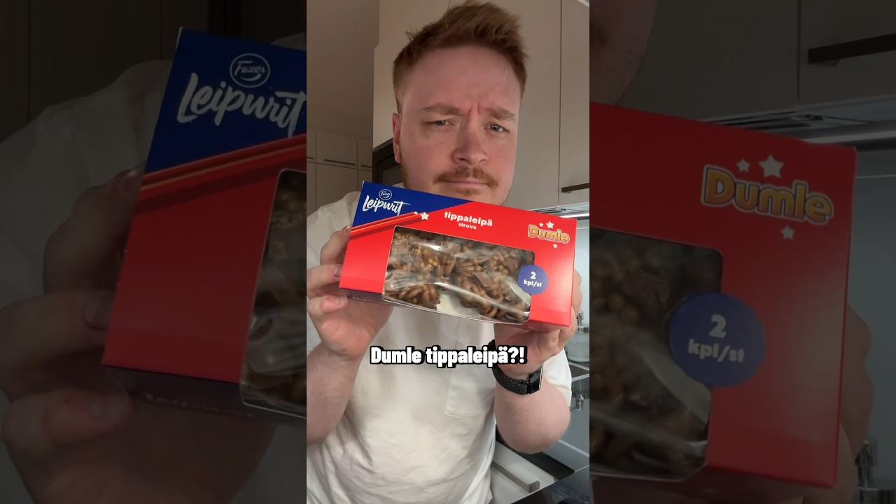 Testiss&auml; Dumlen makuinen tippaleip&auml;!