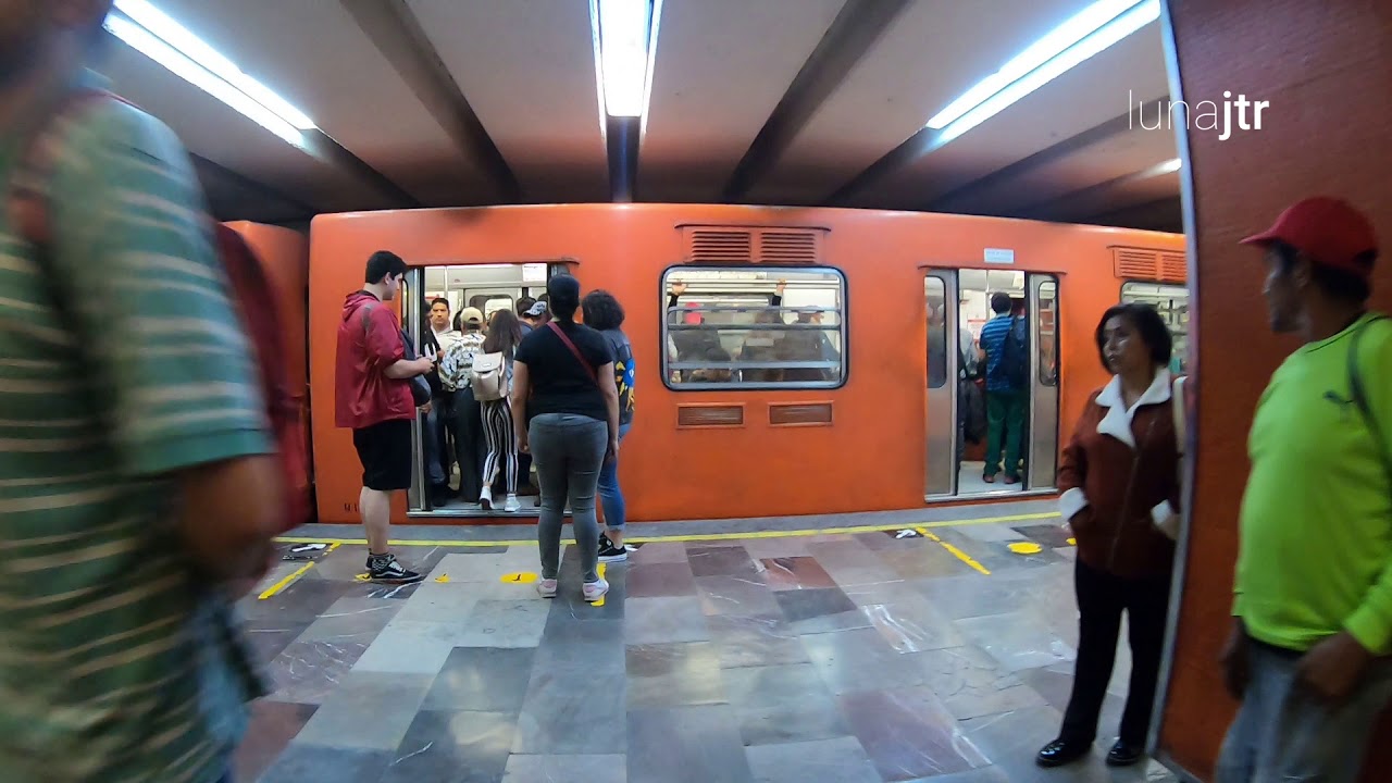 Transbordo Metro Hidalgo Correspondencia línea  2 y 3 | CDMX