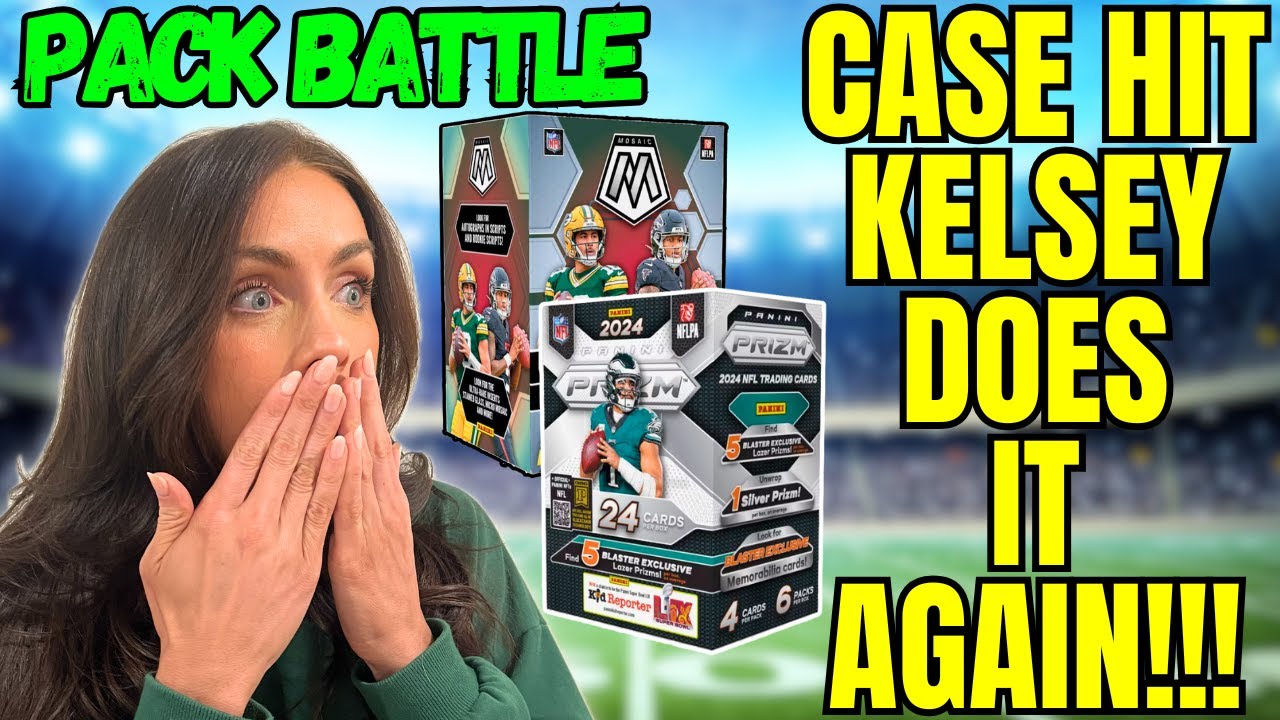 KELSEY PULLS A CASE HIT FROM RETAIL! INSANE PACK BATTLE!