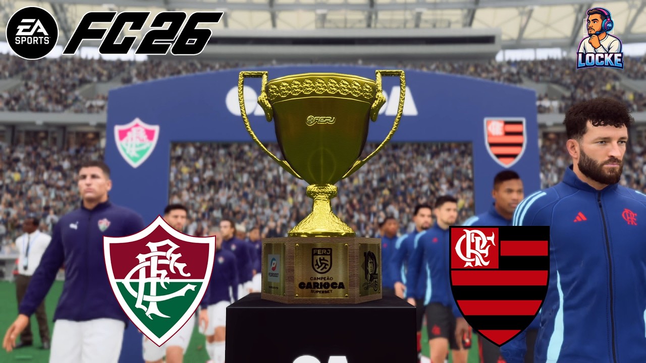 EA FC 26 | FLUMINENSE X FLAMENGO | CAMPEONATO CARIOCA | FLA X FLU | FINAL