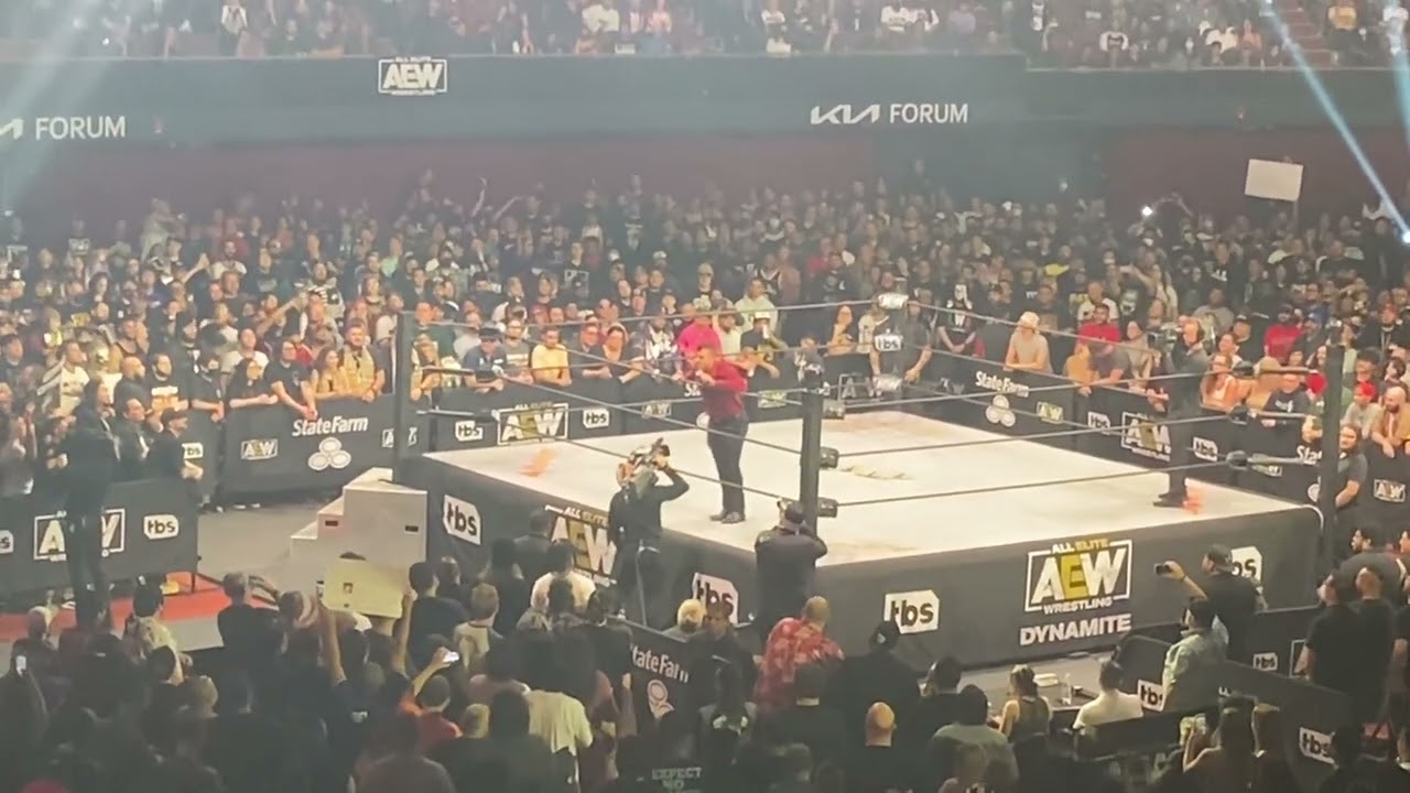 MJF Shoot Promo (Live) - AEW Dynamite, Los Angeles, June 1, 2022