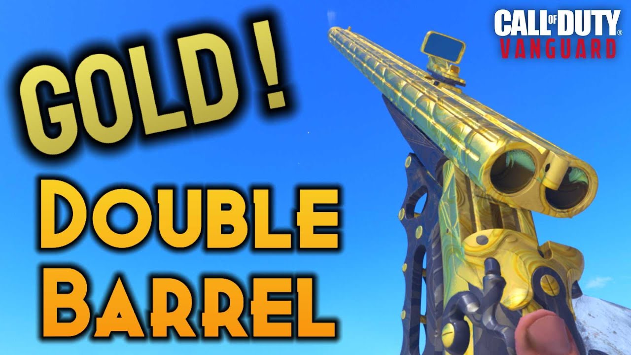 Gold Double Barrel Shotgun Unlocked! Best Attachments! (COD Vanguard)