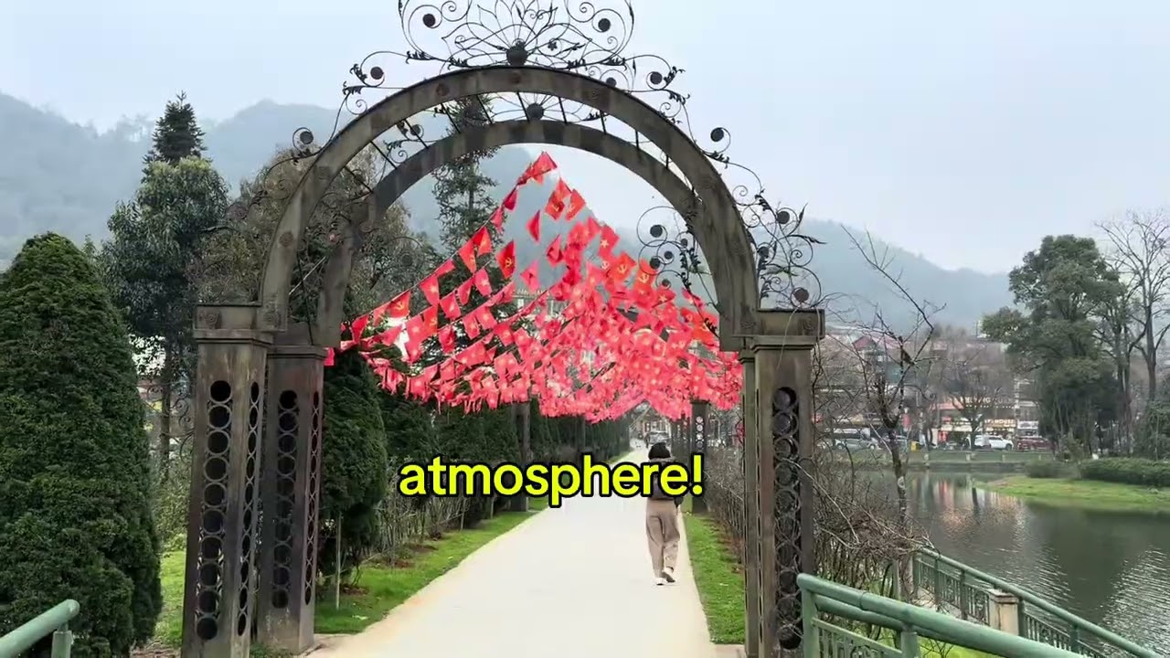 The Sapa Lake, Lao Cai Province, Vietnam, A Misty Lake Surrounded By Mountains.