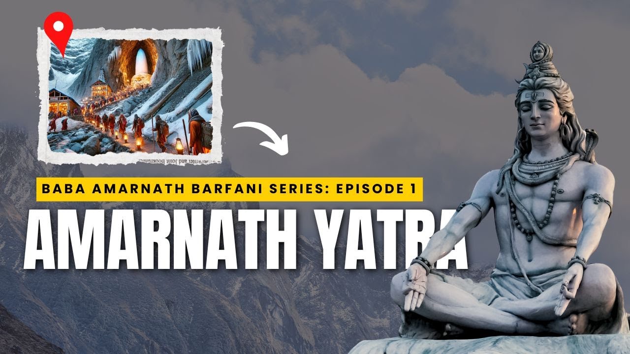 Amarnath Yatra Day 1  2025 | Divine Journey to the Holy Cave