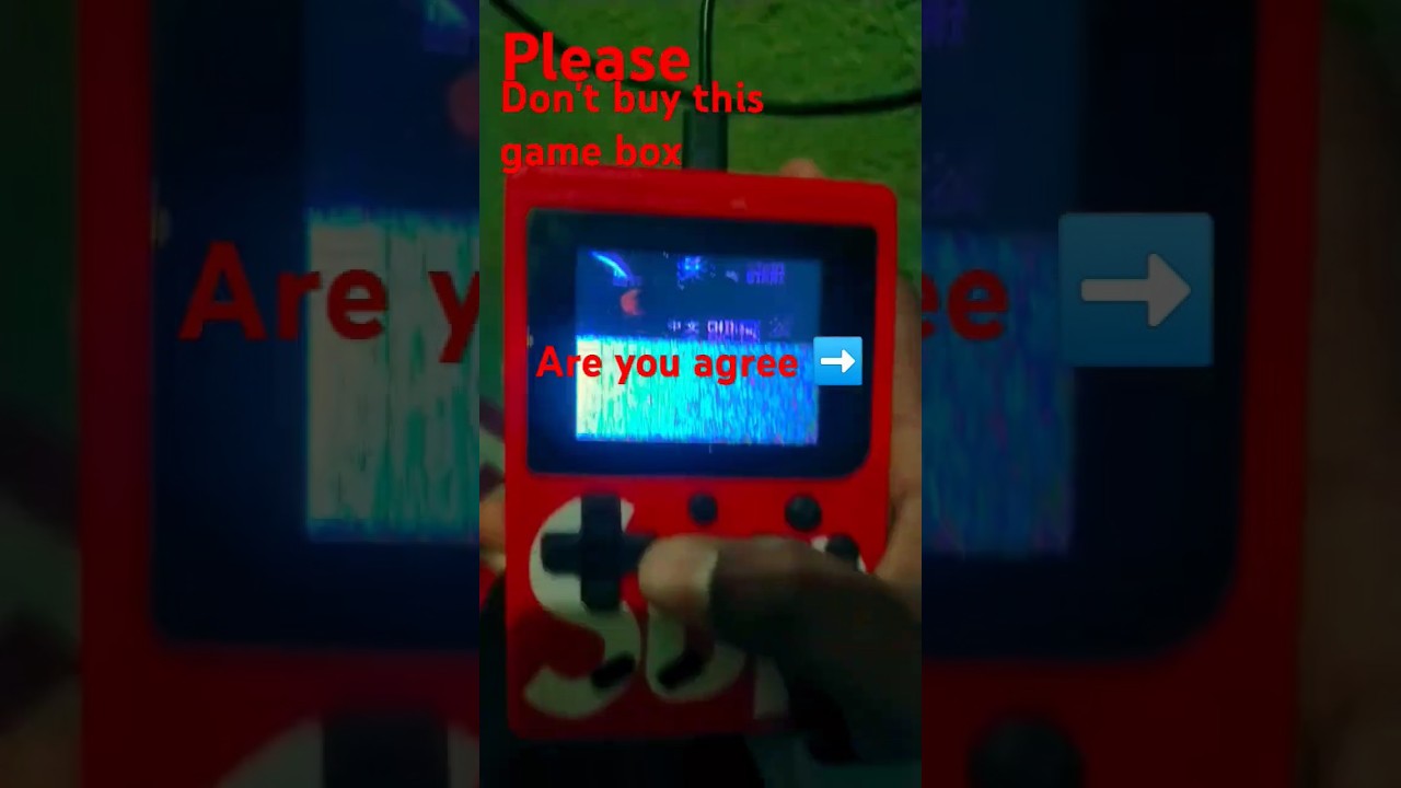 very bad game box please don't buy #sup#game#box#