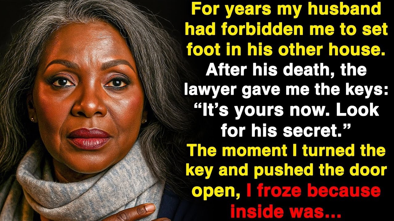 My husband forbade me from entering his secret house – after his death I opened the door and saw…