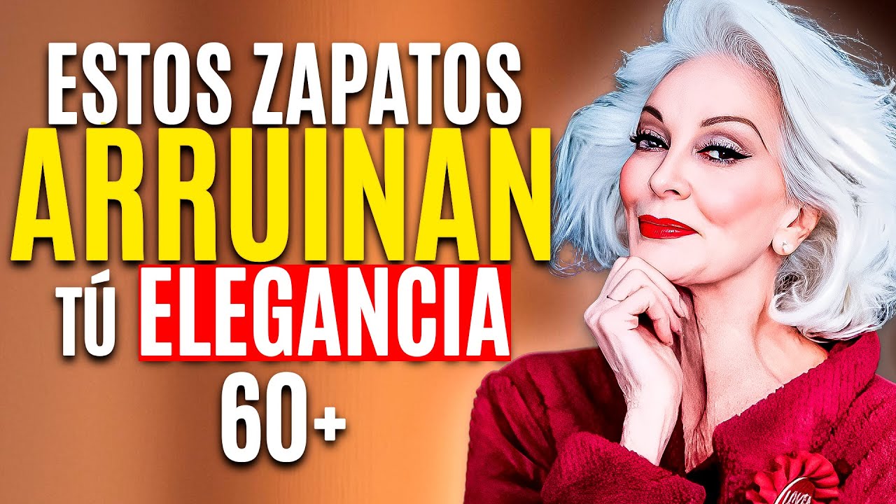 &iexcl;NO USES estos 7 zapatos despu&eacute;s DE LOS 60!