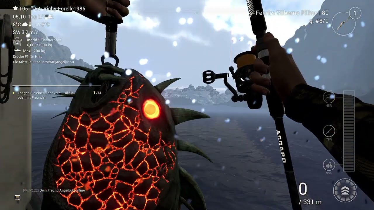 Fishing Planet Skarland Fjord Mission Monster - Fenrivore Teil 4