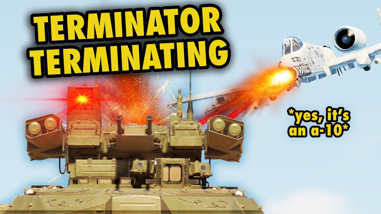 Fighting the TERMINATOR Horde like John Connor - A-10 in War Thunder