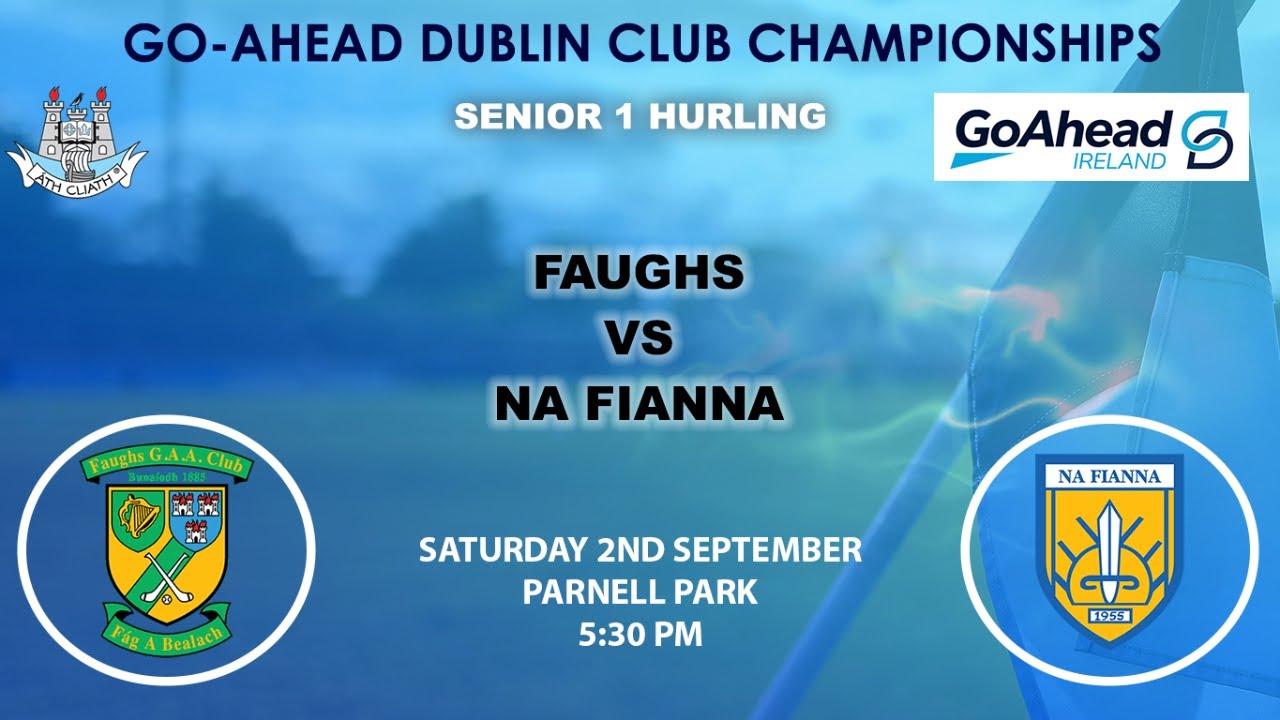 Go Ahead Ireland Dublin SHC 1 - Faughs v Na Fianna