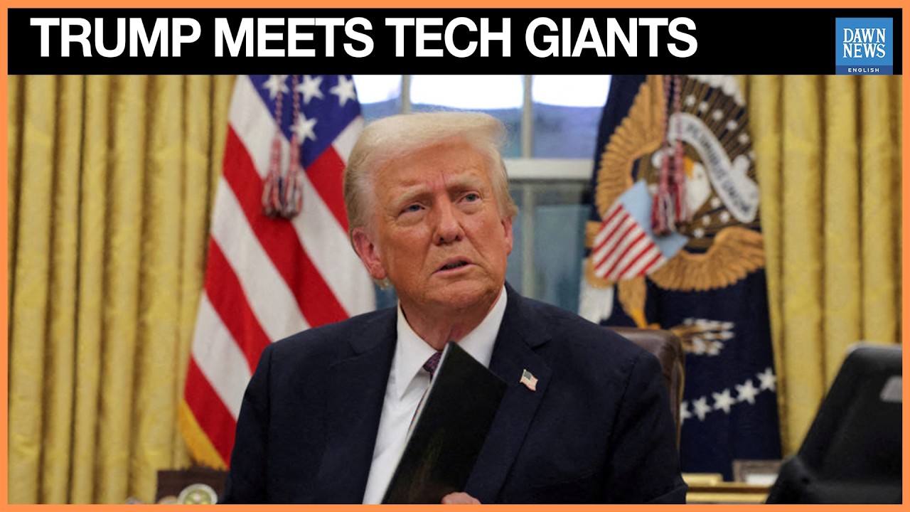 US President Trump Meets Tech Giants To Sign Energy Pledge Amid US-Israel War On Iran