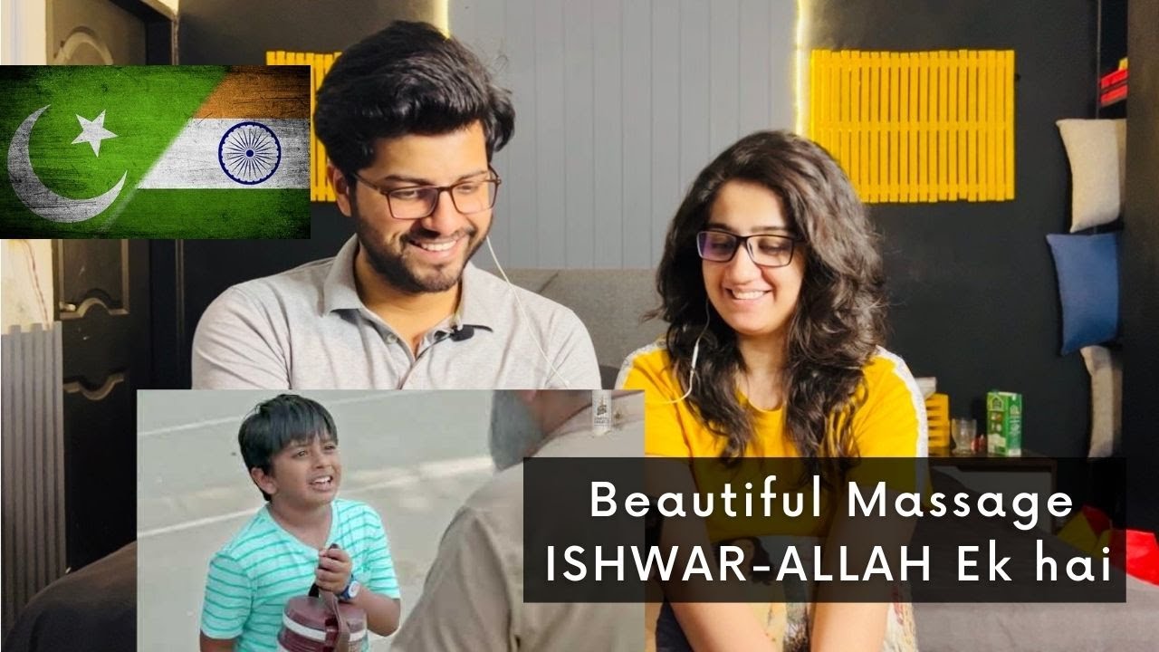 Pakistani Couple Reaction on ISHWAR aur ALLAH Ek hai | Beautiful Message | POWERFUL Message - LADDOO