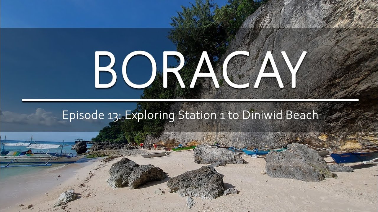 BORACAY | Where is Diniwid Beach? How to get there from Station 1? Trying Back Beach Burgers.