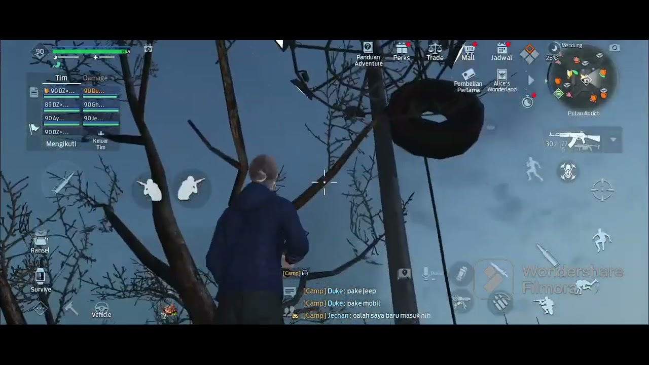 UNDAWN SELURUH LOKASI SUPLAI SELAI PULAU AURICH