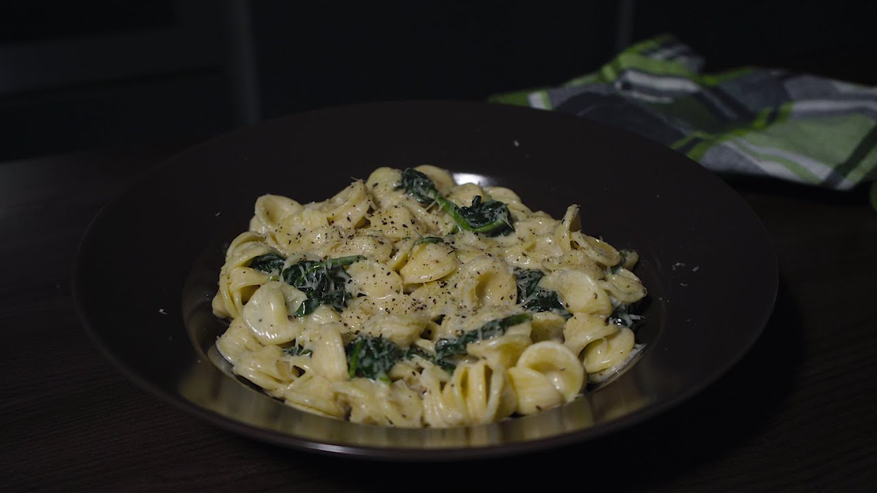Garlic & Spinach Orecchiette