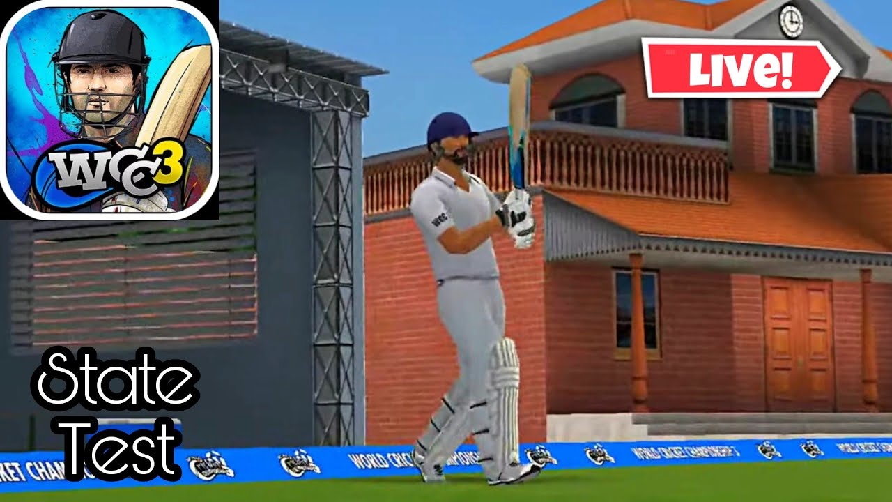 🔴 WCC3 Career Mode Live Stream | State Test Series