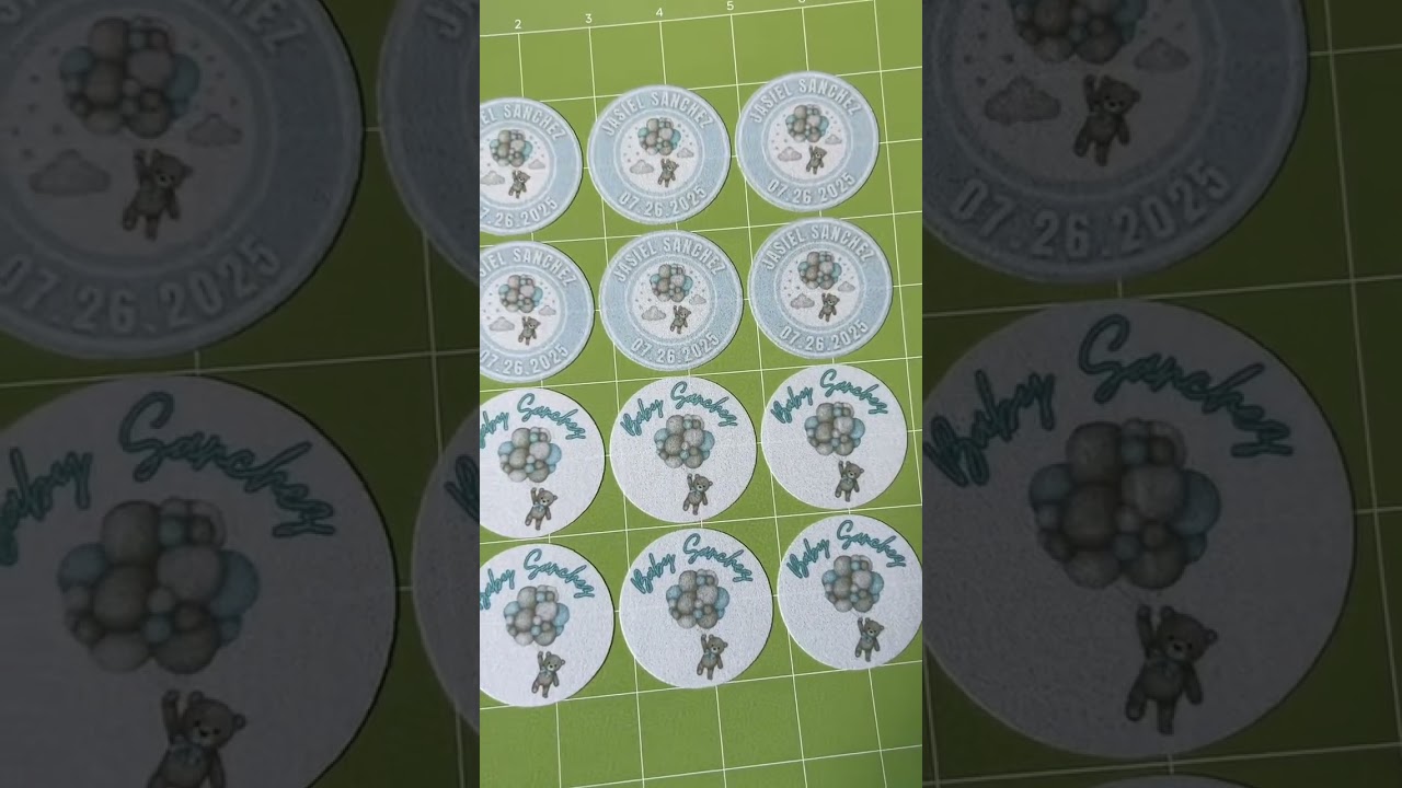 Edible drink toppers 