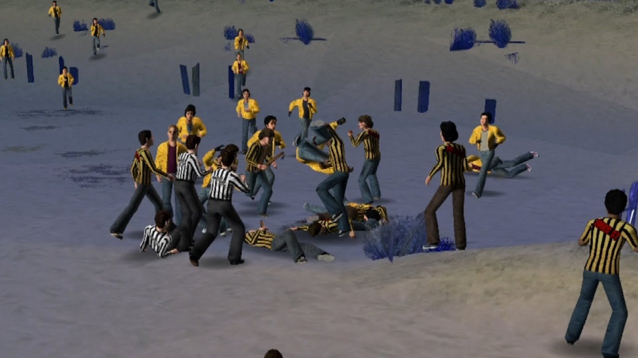 Electric Eliminators VS. Jones Street Boys - A.I Rumble - The Warriors