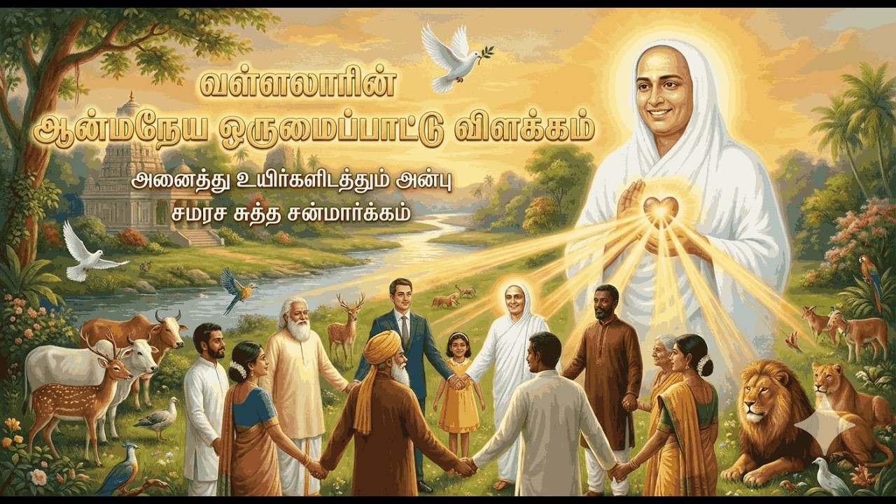 வள்ளலாரின் ஆன்மநேய ஒருமைப்பாடு 🤝🩷 #வள்ளலார் #அருட்பெருஞ்ஜோதி 