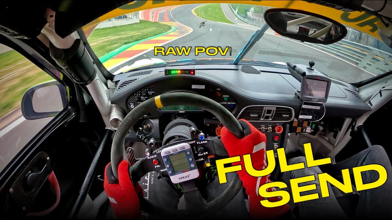 INSANE SIDEWAYS Onboard at Spa | Porsche 997 GT3 CUP 