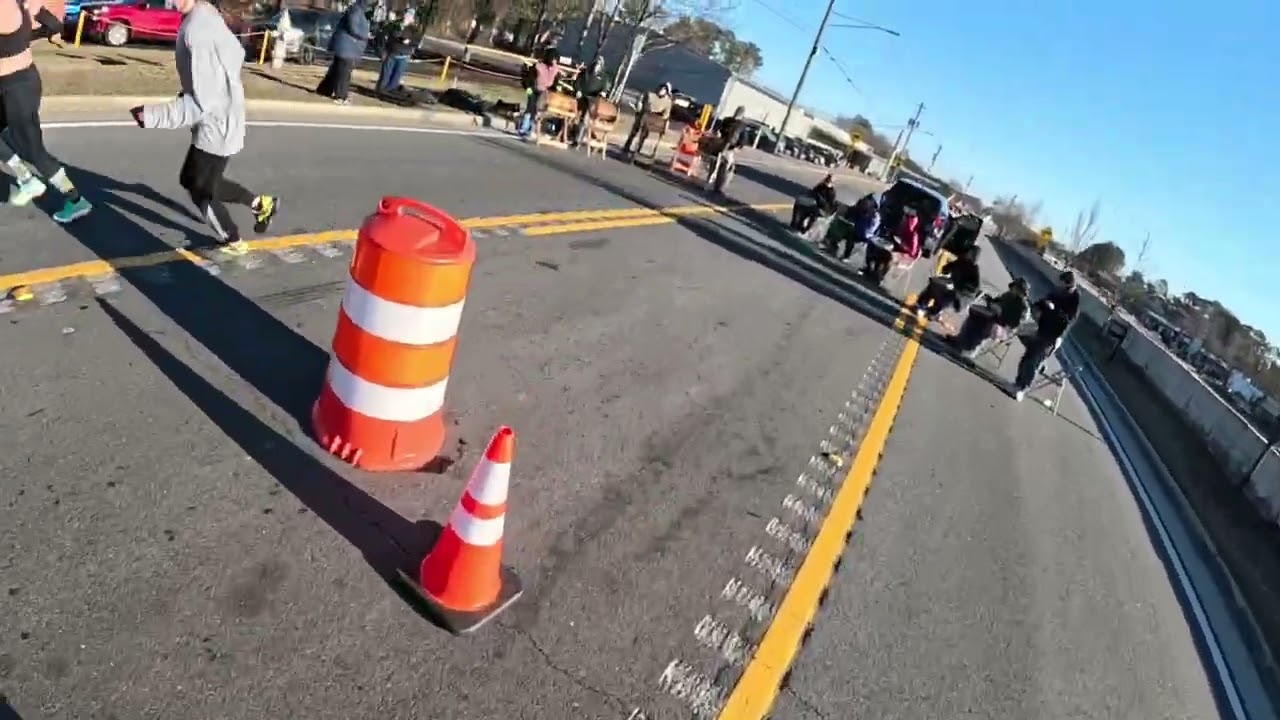 Martin Luther King (MLK) 5K, Drum Run, Doraville GA, 38th, 1st in age 38/1000, 1/19/2026
