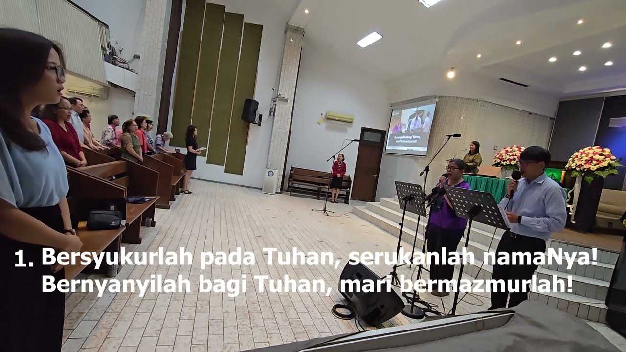 PKJ 7 Bersyukurlah Pada Tuhan.  GKI Harapan Indah