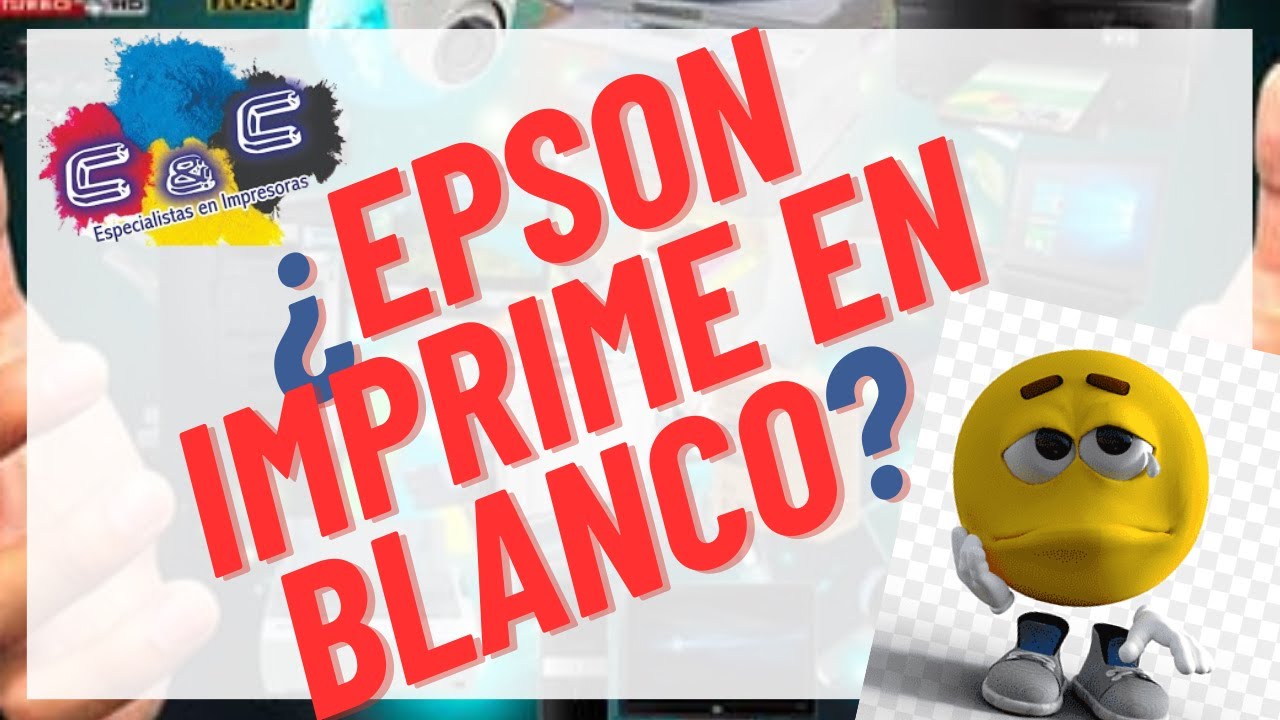 Epson imprime en blanco. PROTOCOLO DE REVISIÓN