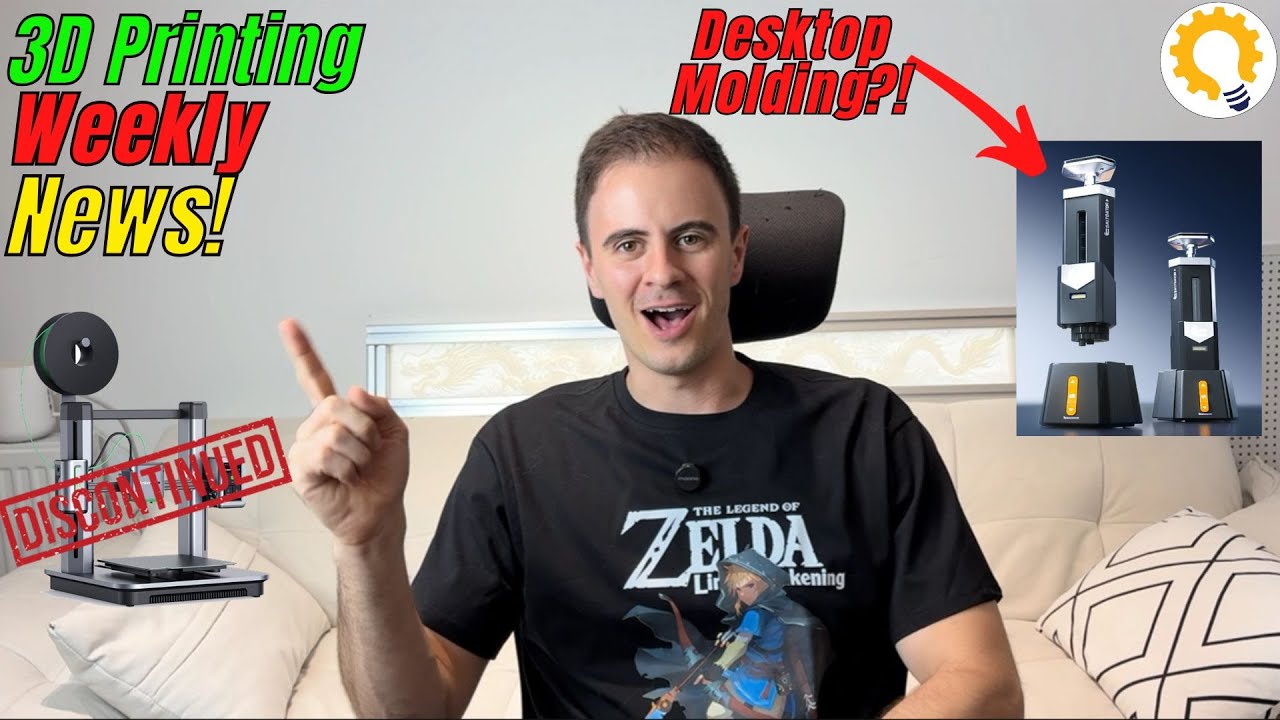 3D Printing Weekly! AnkerMake gone?! Desktop Injection Molding and MORE!
