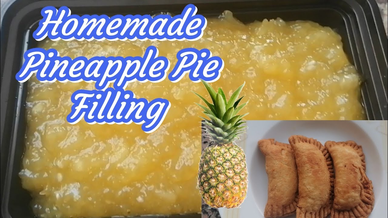 DIY Pineapple Pie Filling / The Best Homemade filling /Easy Recipe