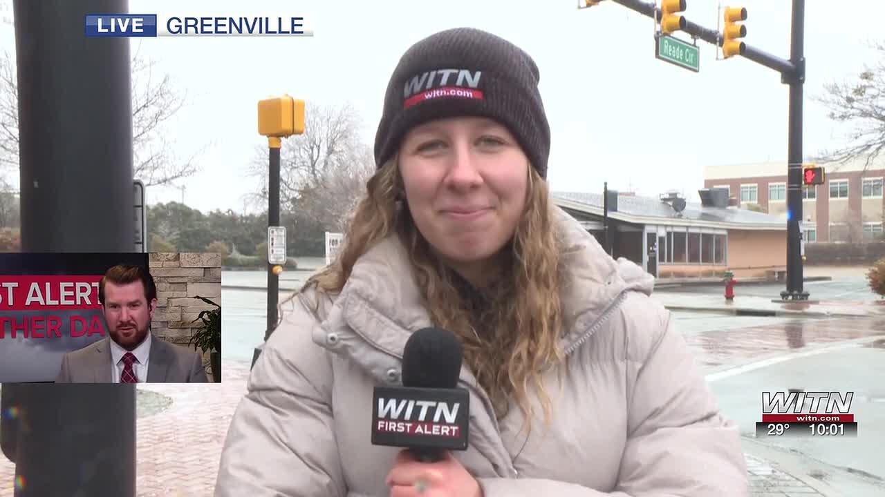 1/25/26 10am:  Greenville conditions