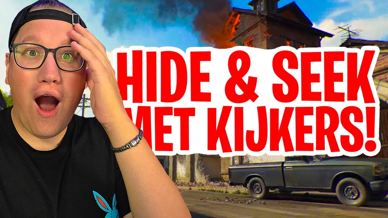 HIDE & SEEK MET KIJKERS IS TERUG!!!