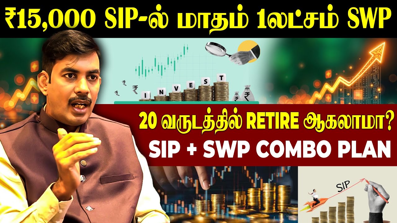 1 Lakh Monthly Income Plan - SIP + SWP Combo Plan | #EducationalVideo