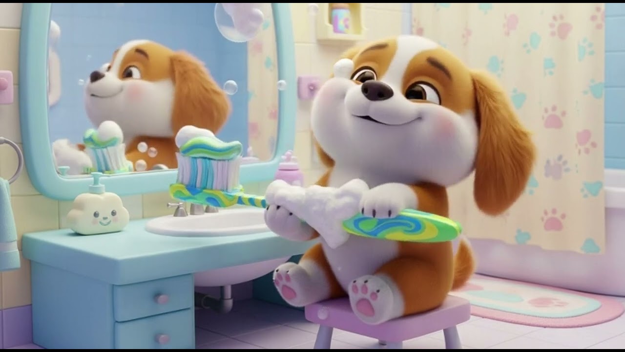 Cute Puppy Song for Kids 🐾 | Sing & Dance Nursery Rhyme @Mellobee-z4p