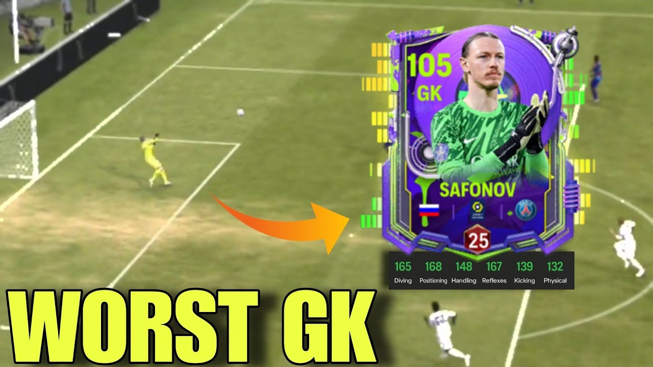 101 SAFONOV  BEST OR WORST GK IN FC MOBILE | SAFONOV  FC MOBILE