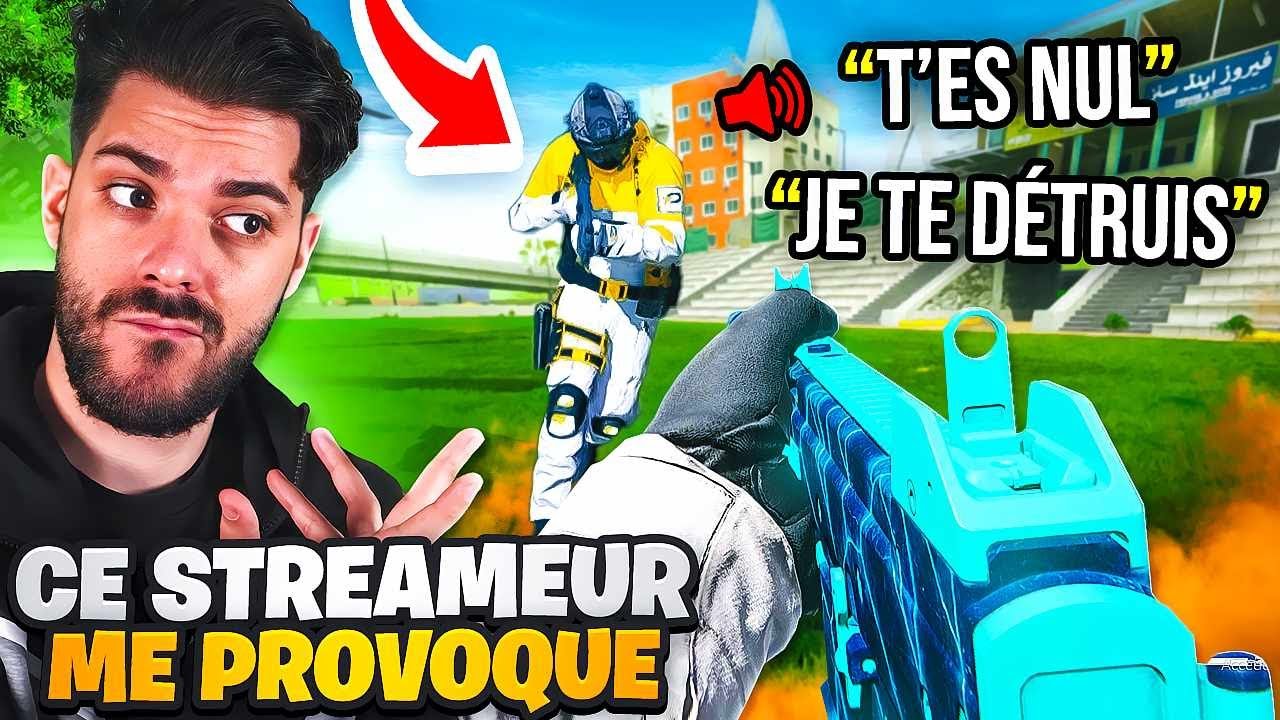 JE TOMBE SUR UN STREAMEUR EN 1VS1 SUR WARZONE