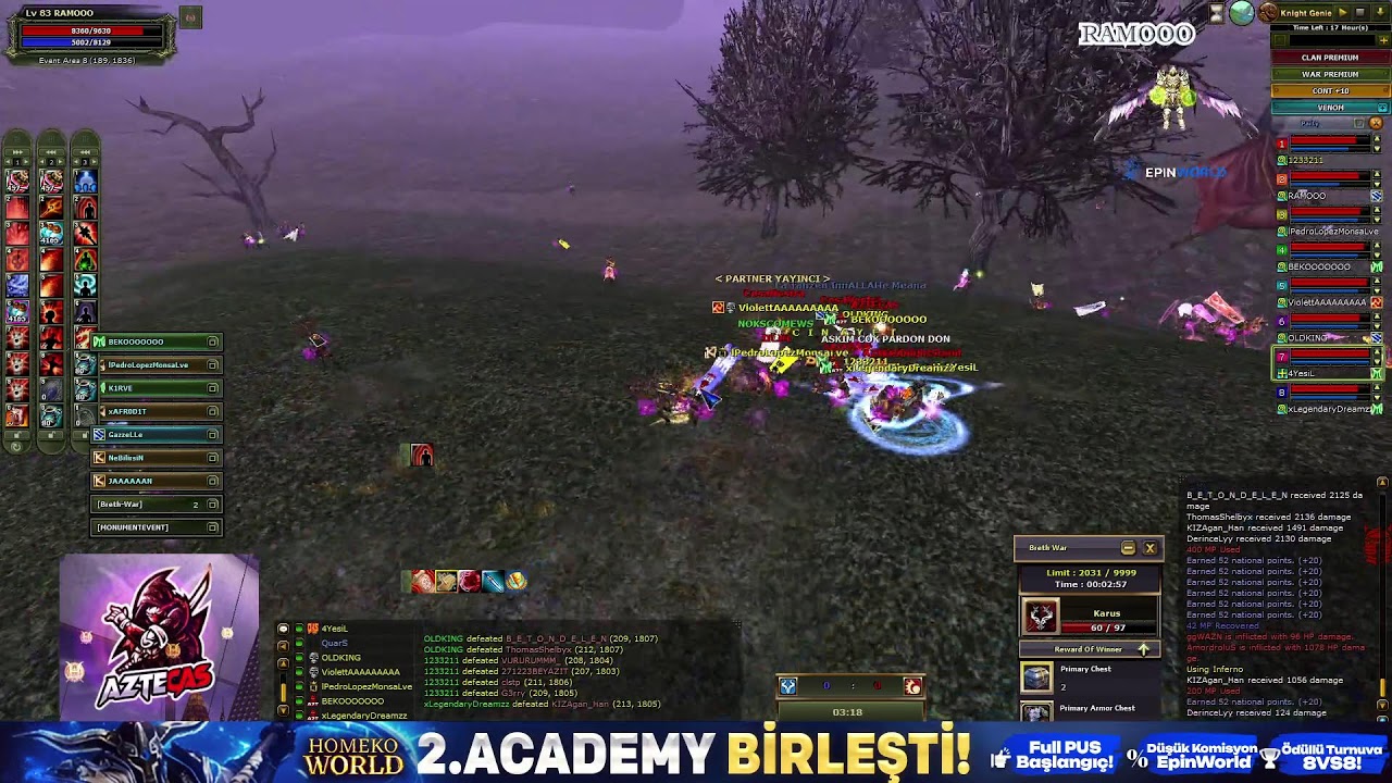 HomekoWorld Büyük Açılış Gerçekleşti! | Tarihi Rekor +30k User! | Her Hafta 500k GB Alım! | #hkw #ko