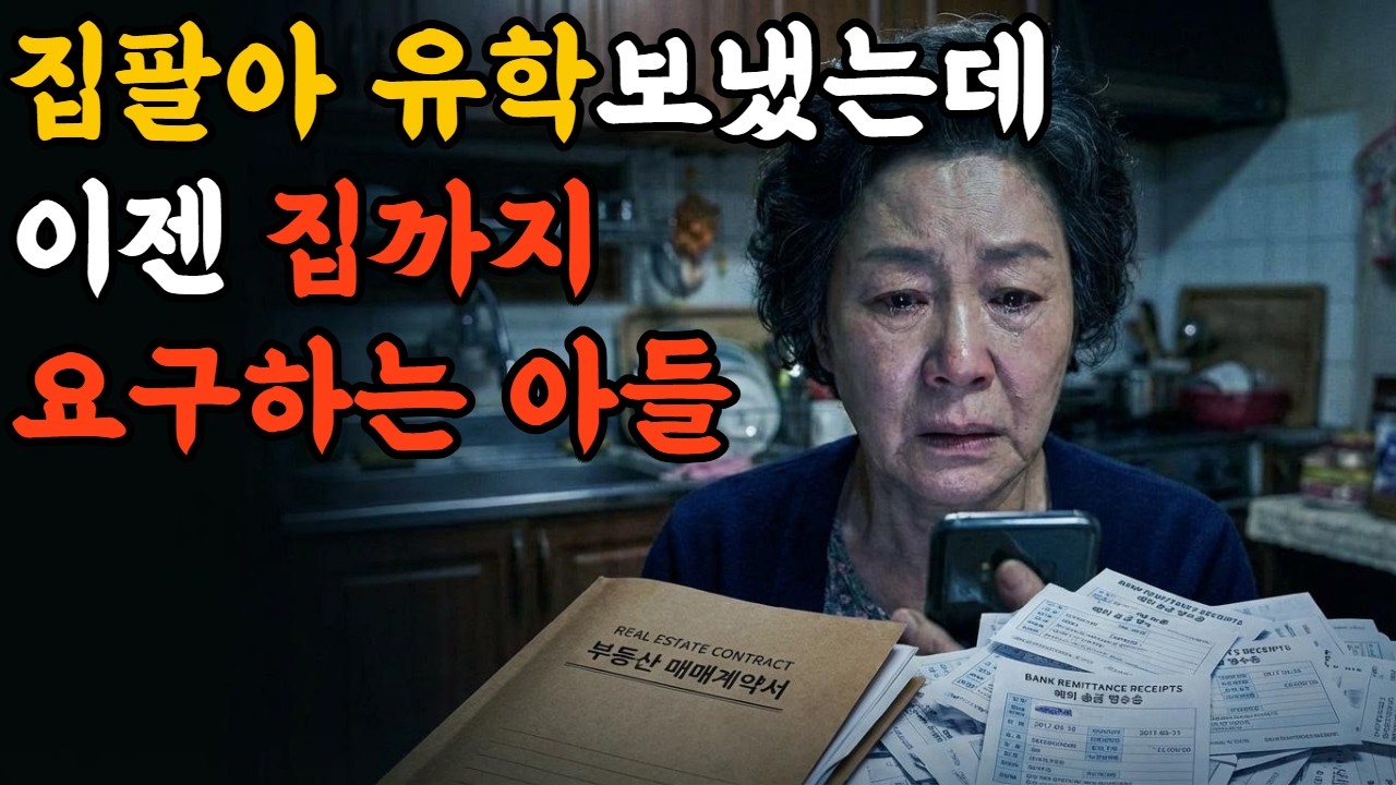 10년 만에 전화 받은 엄마, '집 사 줄 수 있어?'라는 아들의 한 마디