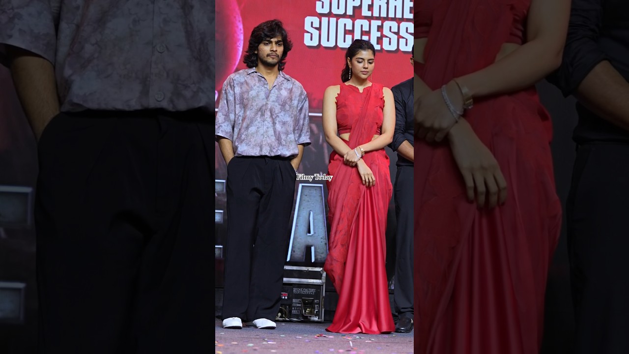 #Naslen #KalyaniPriyadarshan Visual At #KOTHALOKAH SUCCESS Meet #filmytoday