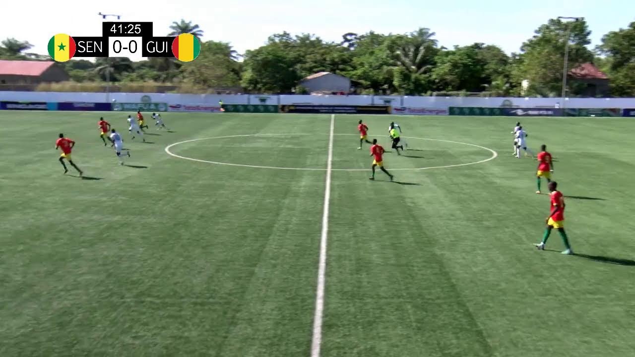 SENEGAL VS GUINEA CAF AFRICA SCHOOL FOOTBALL CHAMPIONSHIP