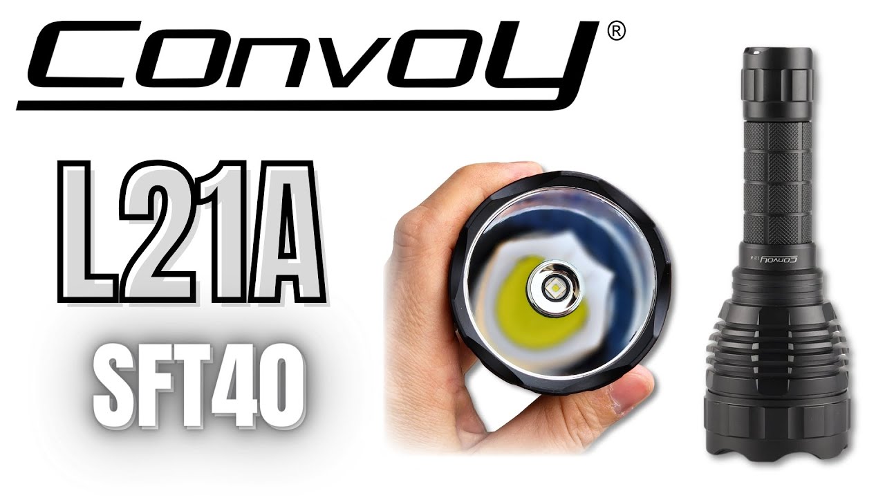 Lanterna Convoy L21A | LED SFT40