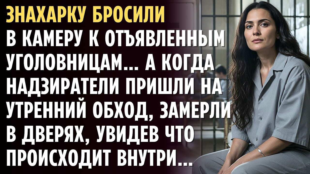 ЗНАХАРКУ бросили в камеру к отпетым УГОЛОВНИЦАМ… А едва НАДЗИРАТЕЛЬ пришел на утренний обход, замер