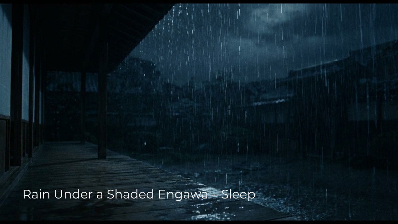 Rain Under a Shaded Engawa – Sleep