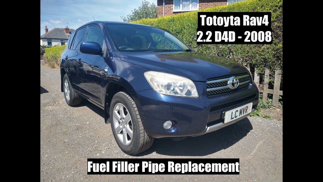 Замена горловины топливного бака для Toyota Rav4 2.2 D4D - 2006-2012 гг. - Серия Rav4 2008 года.