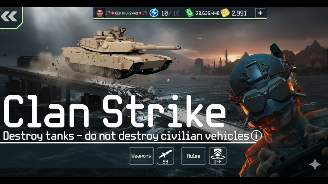 War Drone: 3D Shooting Game Clan Strike Destroy Tanks #wardronegame #wardronegameplay #military