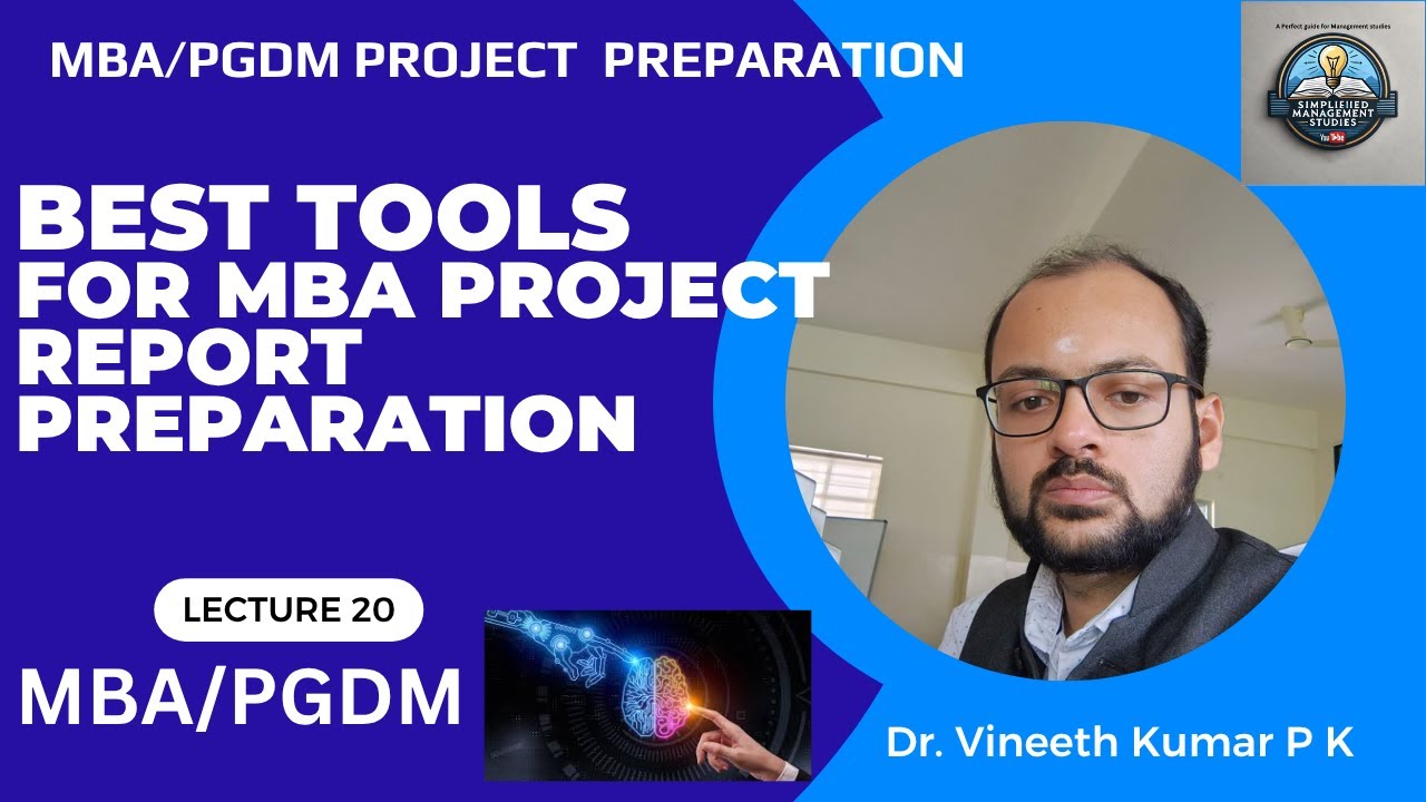 Best MBA Project Report Tools | Must-Have Apps & Software for MBA Students | MBA Project Report VTU