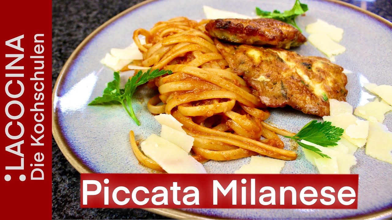 Einfache Piccata Milanese - für den kleinen Italiener Zuhause | Rezept | La Cocina
